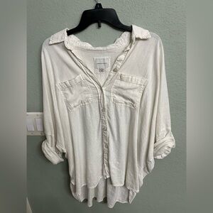 American Eagle oversized button up